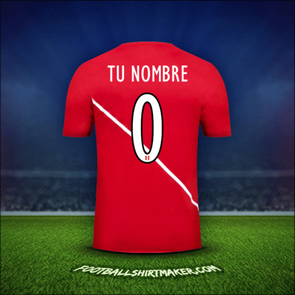 Camiseta Peru 2015/16 Visita -  tu nombre - 0