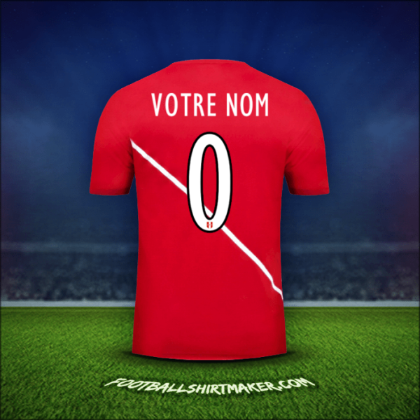 Maillot Pérou 2015/16 Extérieur -  votre nom - 0