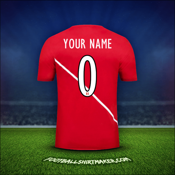 Shirt Peru 2015/16 Away -  your name - 0