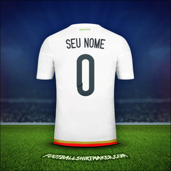 Camisa México 2015/16 Alternativa -  seu nome - 0