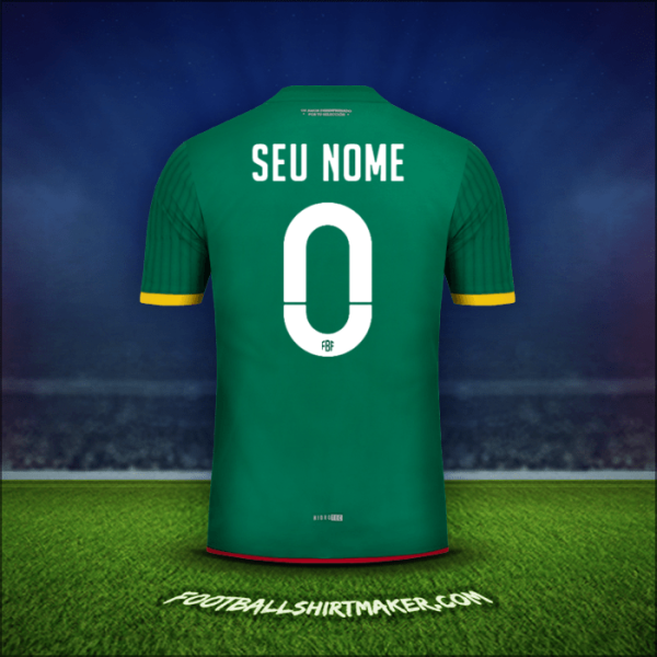 Camisa Bolívia 2015 -  seu nome - 0