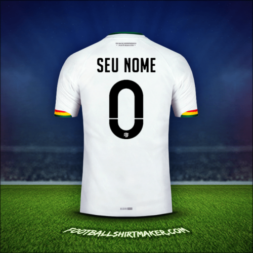 Camisa Bolívia 2015 Alternativa -  seu nome - 0