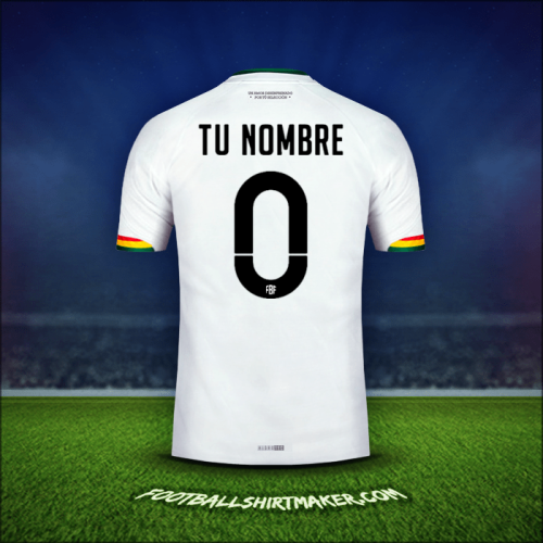 Camiseta Bolivia 2015 Visita -  tu nombre - 0