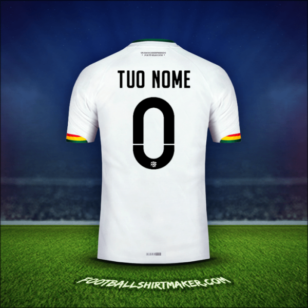 Maglia Bolivia 2015 Seconda -  tuo nome - 0