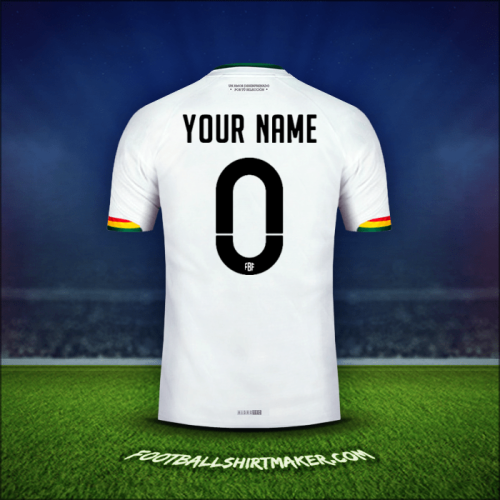 Shirt Bolivia 2015 Away -  your name - 0