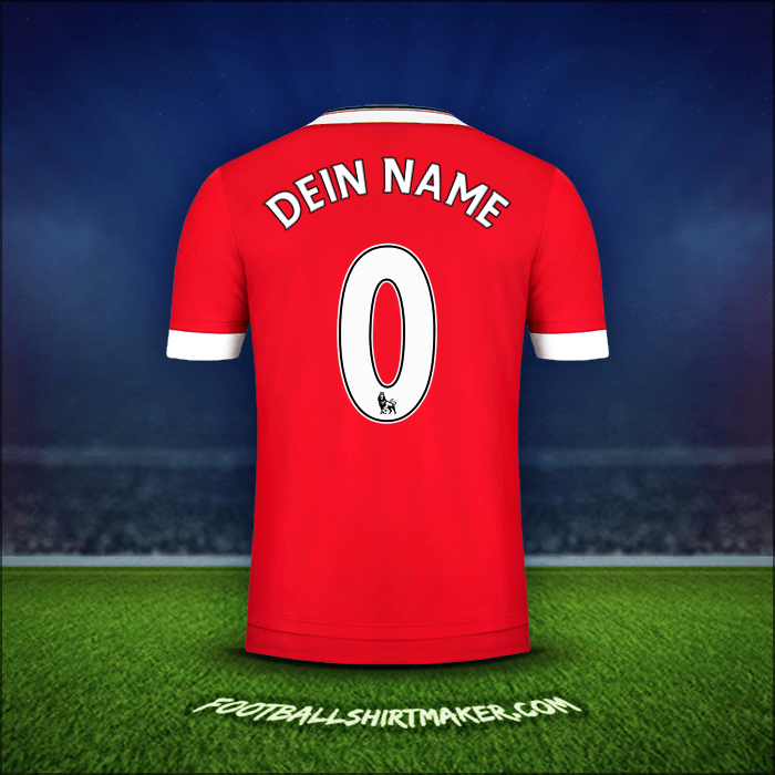 Trikot Manchester United 2015/16 -  dein name - 0