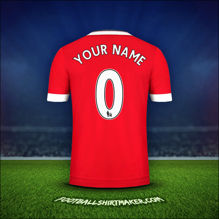 Shirt Manchester United 2015/16 -  your name - 0