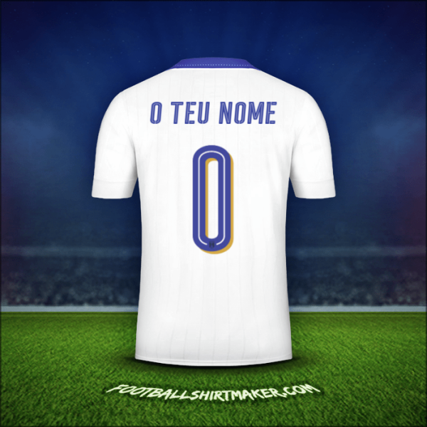 Camisola Itália 2016 Alternativa -  o teu nome - 0