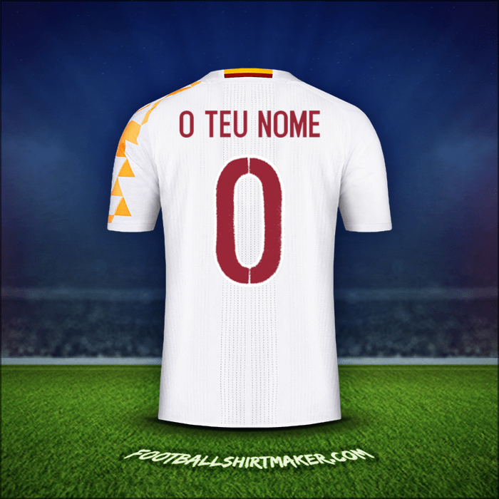 Camisola Espanha 2016 Alternativa -  o teu nome - 0