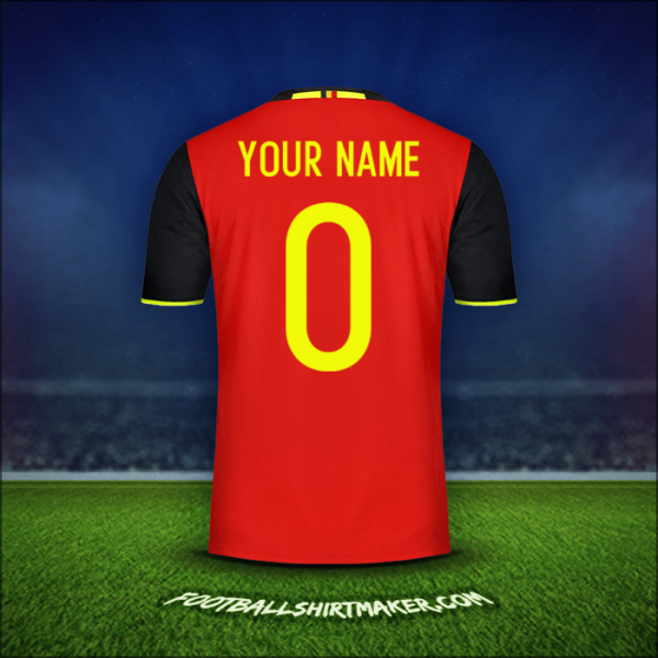 Jersey Belgium 2016 -  your name - 0