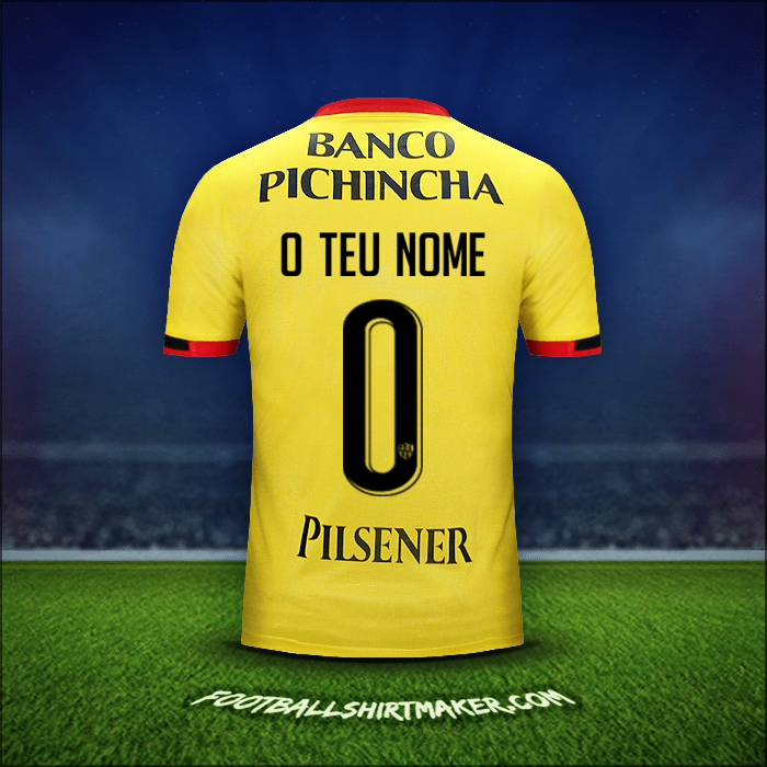 Camisola Barcelona SC 2016 -  o teu nome - 0