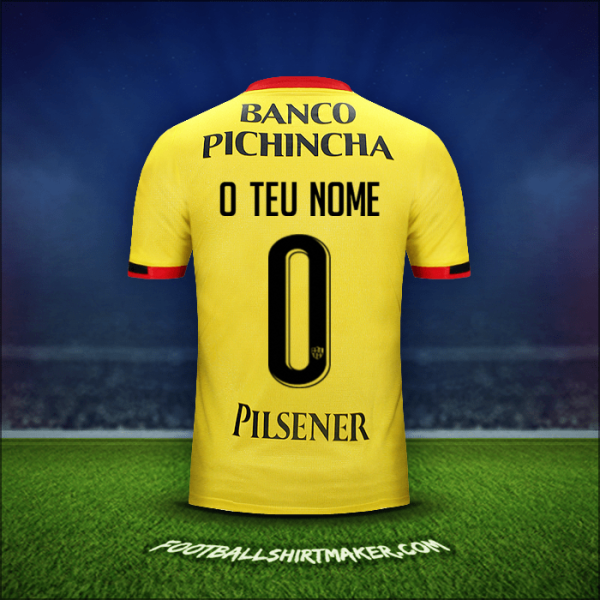 Camisola Barcelona SC 2016 -  o teu nome - 0