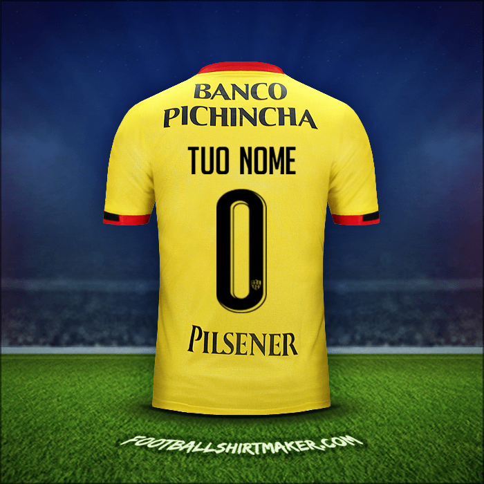 Maglia Barcelona SC 2016 -  tuo nome - 0
