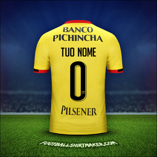 Maglia Barcelona SC 2016 -  tuo nome - 0