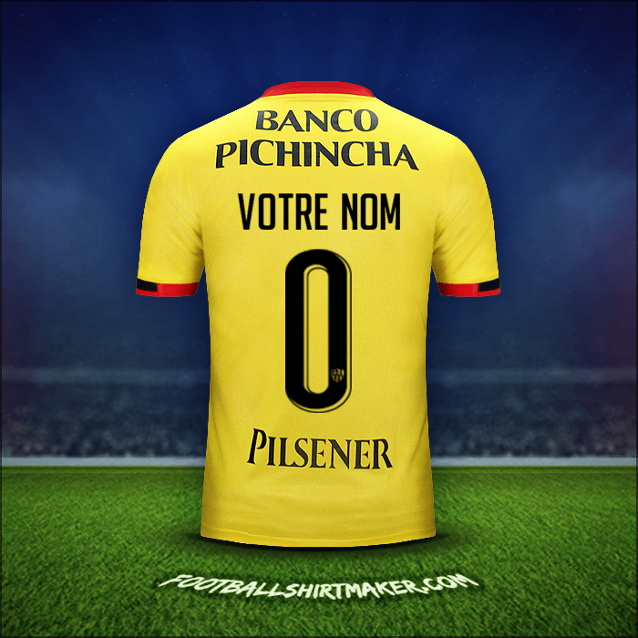 Maillot Barcelona SC 2016 -  votre nom - 0