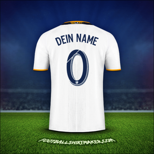 Trikot LA Galaxy 2016/2017 -  dein name - 0