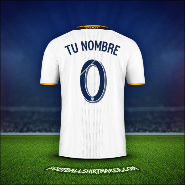 Camiseta LA Galaxy 2016/2017 -  tu nombre - 0