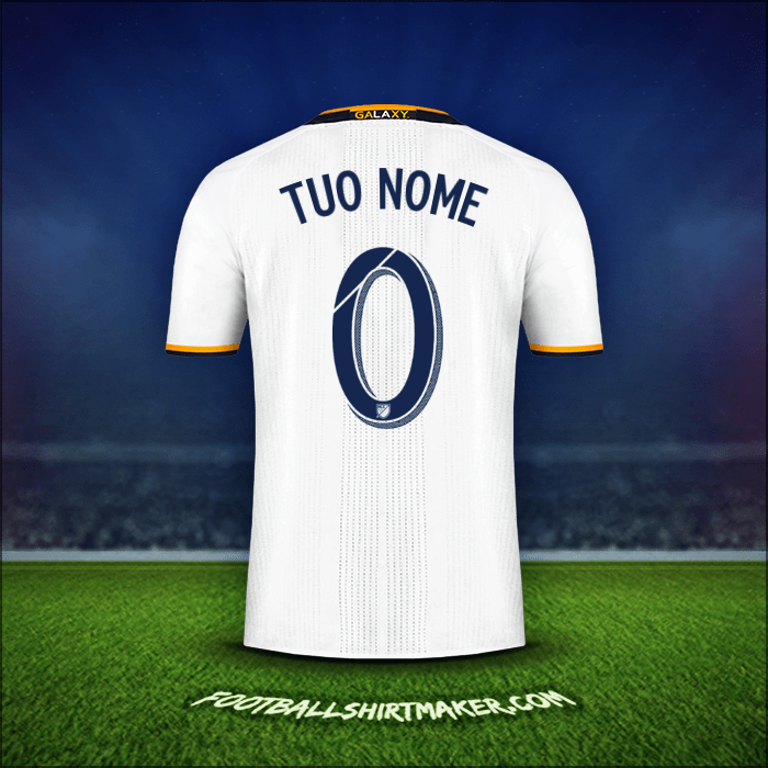 Maglia LA Galaxy 2016/2017 -  tuo nome - 0
