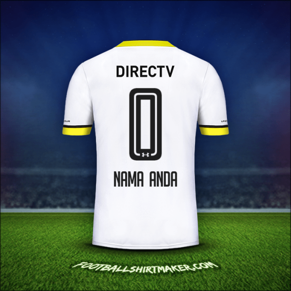 Jersey Colo Colo 2016 -  nama anda - 0