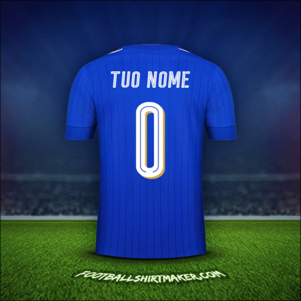 Maglia Italia 2016 -  tuo nome - 0