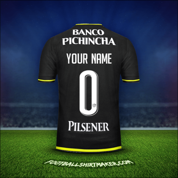 Shirt Barcelona SC 2016 Away -  your name - 0