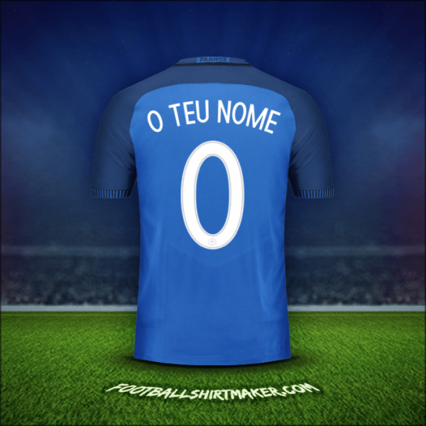 Camisola França 2016 -  o teu nome - 0