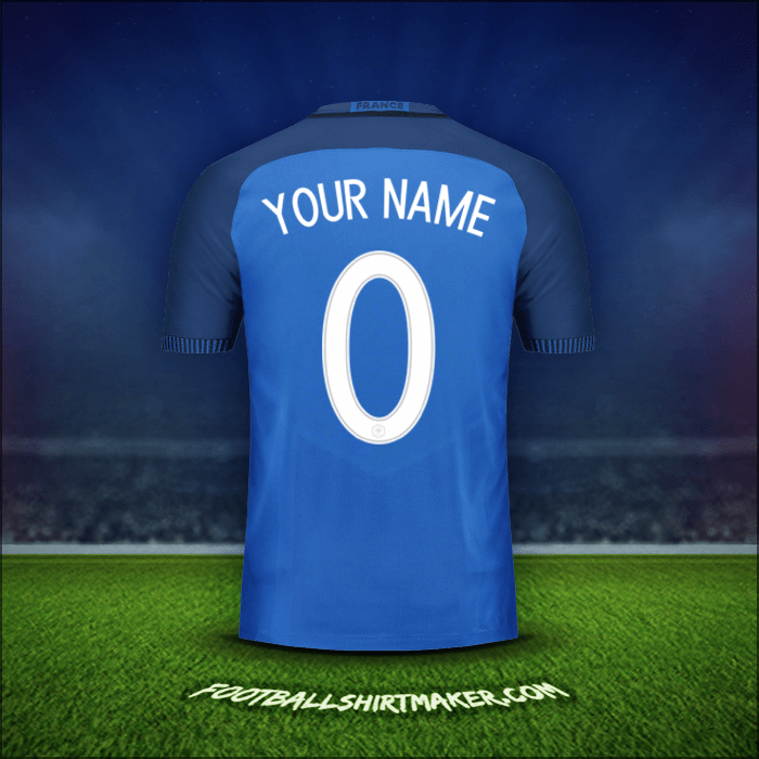 Jersey France 2016 -  your name - 0
