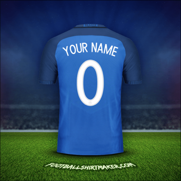 Jersey France 2016 -  your name - 0