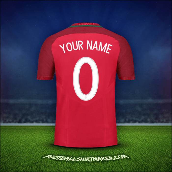 Shirt Portugal 2016 -  your name - 0