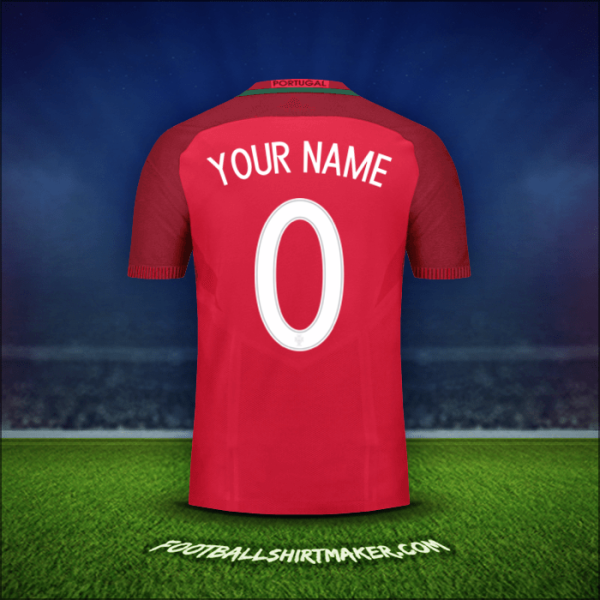 Jersey Portugal 2016 -  your name - 0