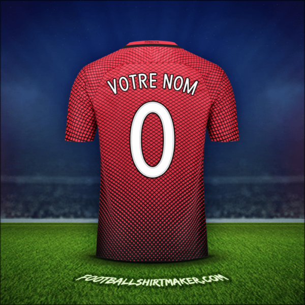 Maillot Turquie 2016 -  votre nom - 0