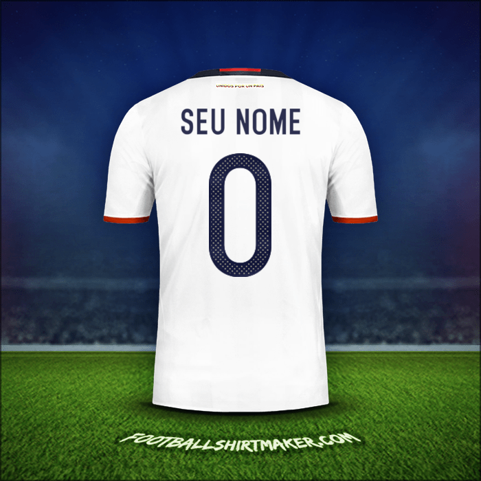 Camisa Colômbia 2016 -  seu nome - 0