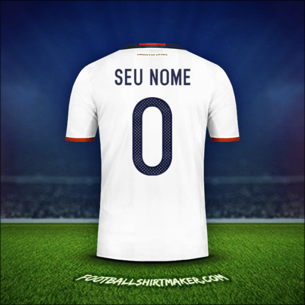 Camisa Colômbia 2016 -  seu nome - 0