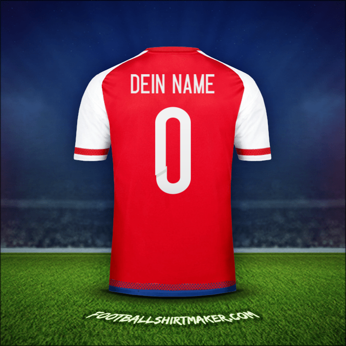 Trikot Paraguay 2015/17 -  dein name - 0