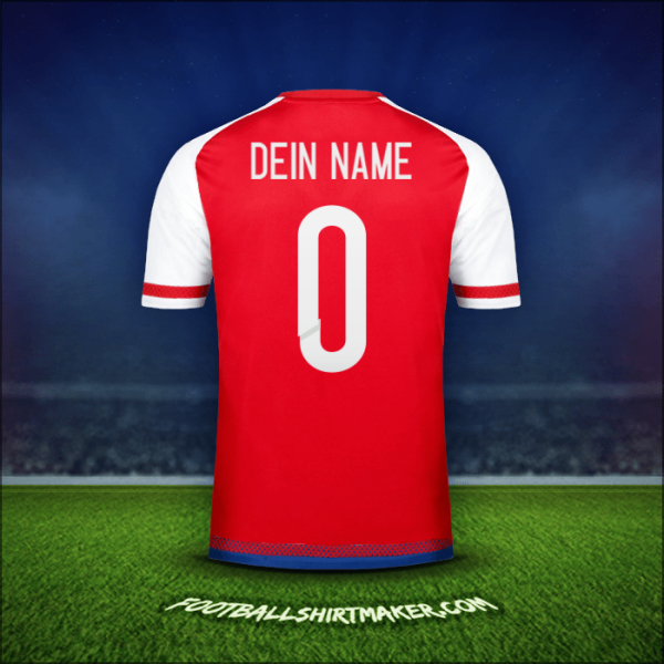 Trikot Paraguay 2015/17 -  dein name - 0
