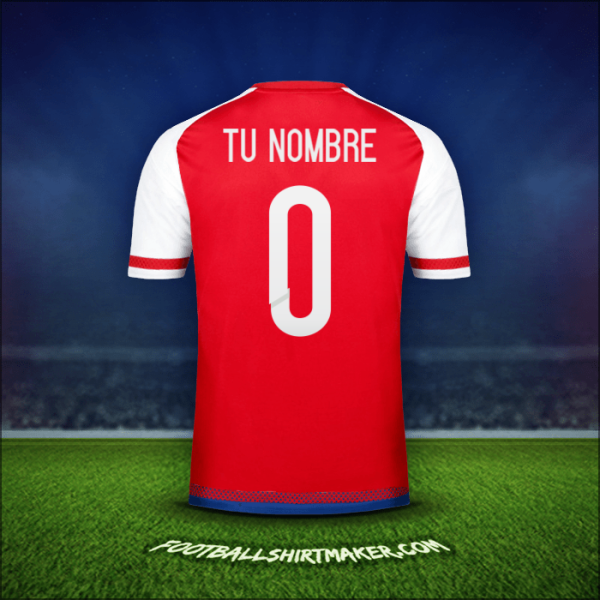 Camiseta Paraguay 2015/17 -  tu nombre - 0