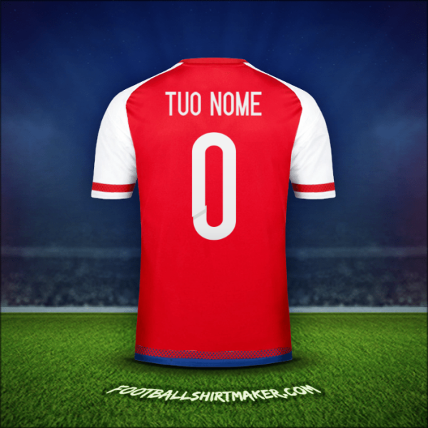Maglia Paraguay 2015/17 -  tuo nome - 0