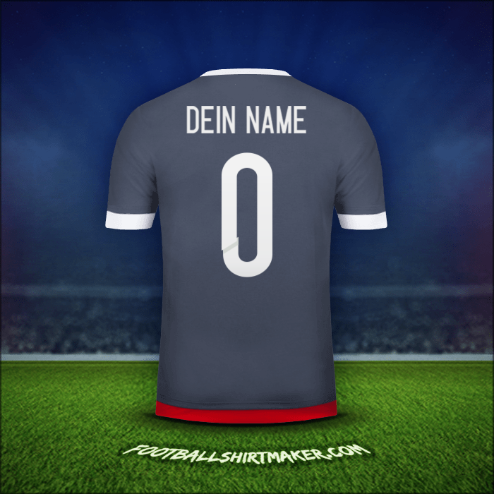 Trikot Paraguay 2015/18 Auswärts -  dein name - 0
