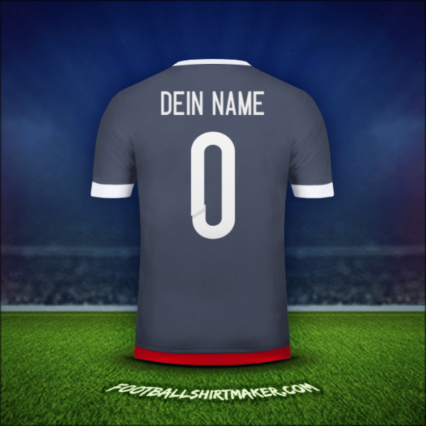 Trikot Paraguay 2015/18 Auswärts -  dein name - 0