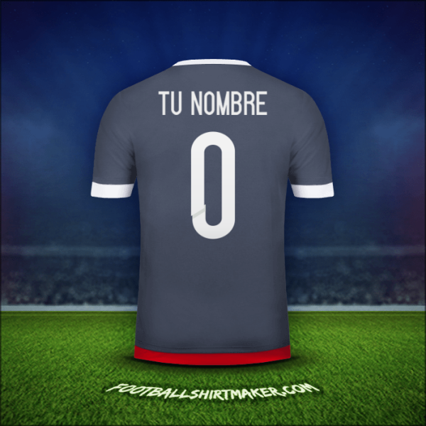 Jersey Paraguay 2015/18 Visita -  tu nombre - 0
