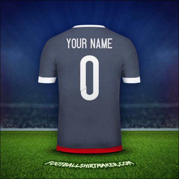 Shirt Paraguay 2015/18 Away -  your name - 0