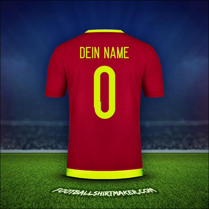 Trikot Venezuela 2015/17 -  dein name - 0