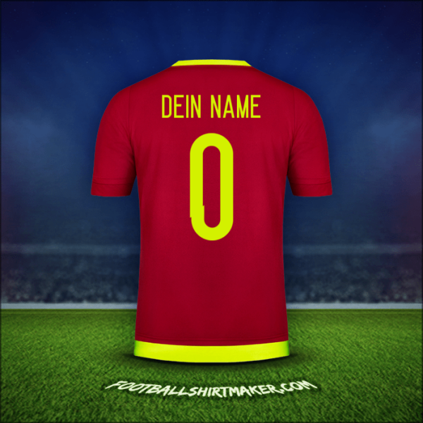 Trikot Venezuela 2015/17 -  dein name - 0