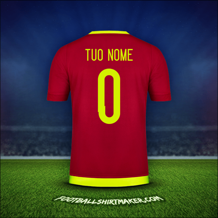 Maglia Venezuela 2015/17 -  tuo nome - 0