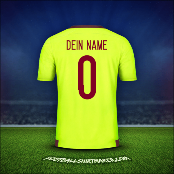 Trikot Venezuela 2015/17 Auswärts -  dein name - 0