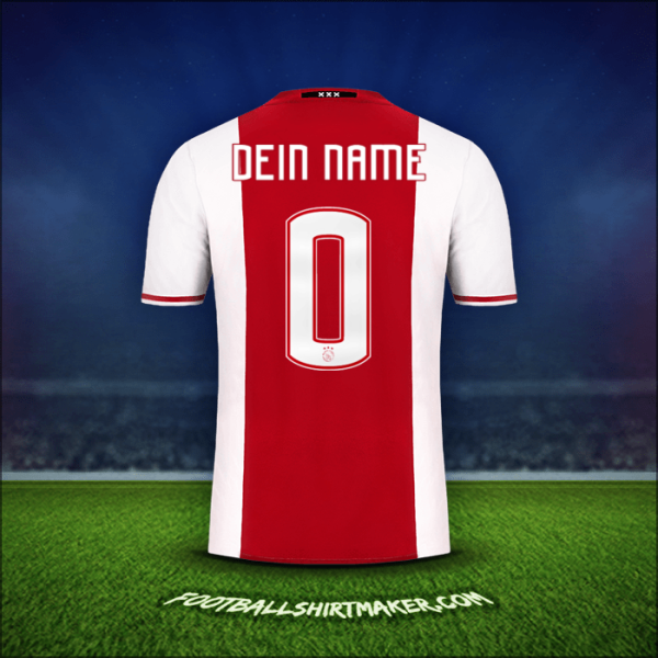 Trikot AFC Ajax 2016/17 -  dein name - 0