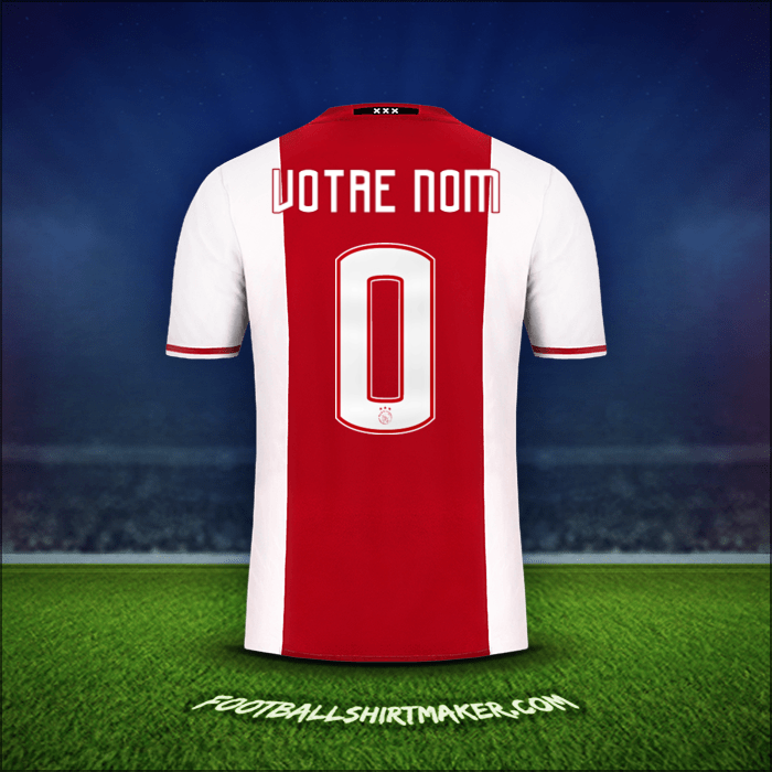 Maillot AFC Ajax 2016/17 -  votre nom - 0