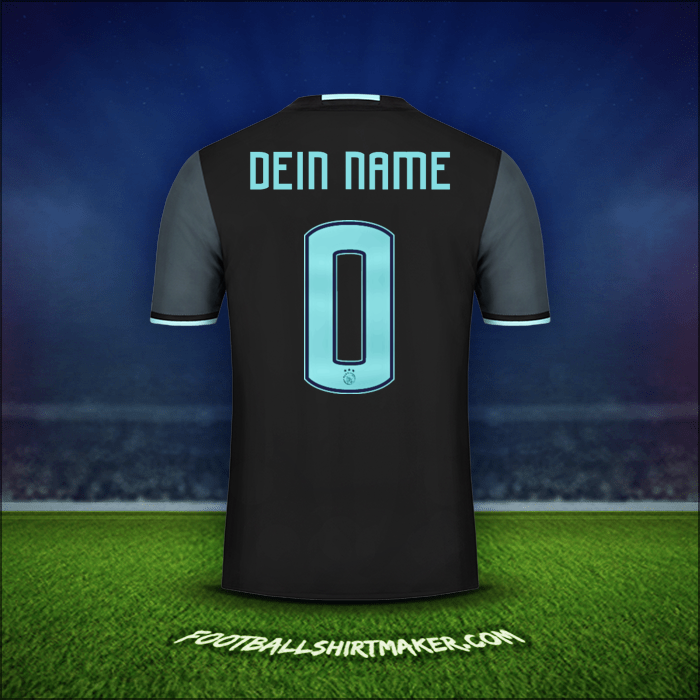 Trikot AFC Ajax 2016/17 Auswärts -  dein name - 0