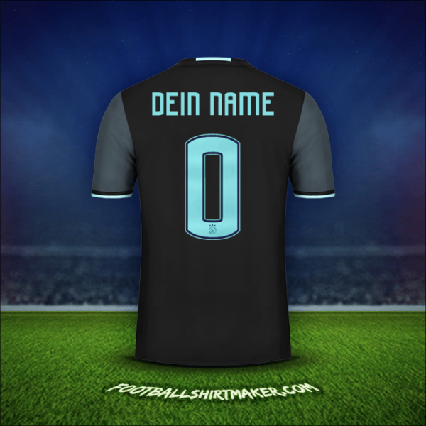 Trikot AFC Ajax 2016/17 Auswärts -  dein name - 0