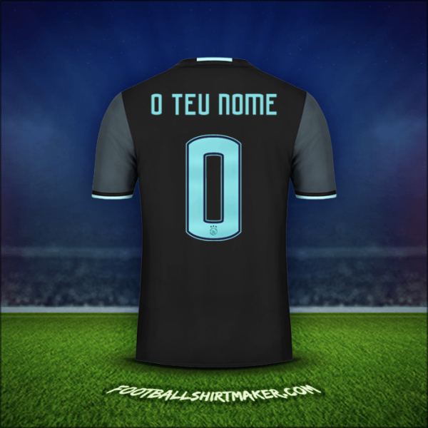 Camisola AFC Ajax 2016/17 Alternativa -  o teu nome - 0